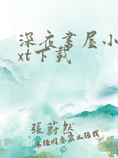 深夜书屋小说txt下载