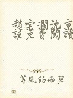 赵宗澜沈京霓小说免费阅读最新章节