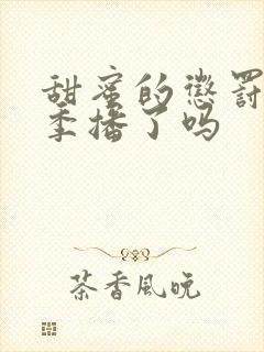 甜蜜的惩罚第二季播了吗