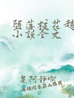 堕落校花赵诗宁小说全文