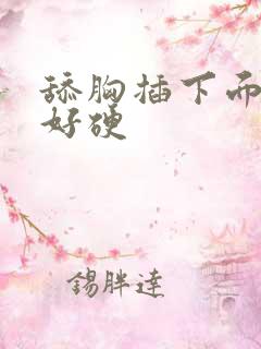 舔胸插下面好大好硬