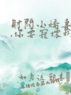 财阀小娇妻:叔,你要宠坏我了7