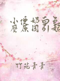 小便奶白色是什么原因引起的