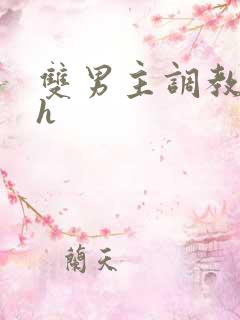 双男主调教小说h