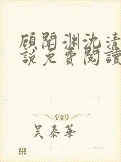 顾闻渊沈清曦小说免费阅读最新章节