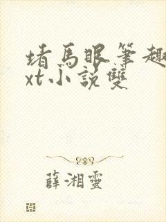 堵马眼笔趣阁txt小说双