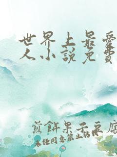 世界上最爱我的人小说免费阅读看书网