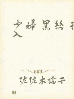 少妇 黑丝 后入