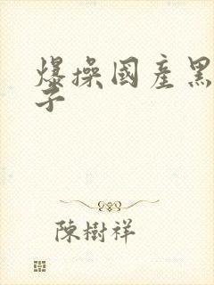 爆操国产黑丝妹子