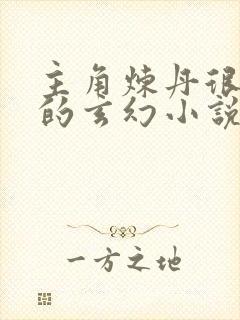 主角炼丹很厉害的玄幻小说