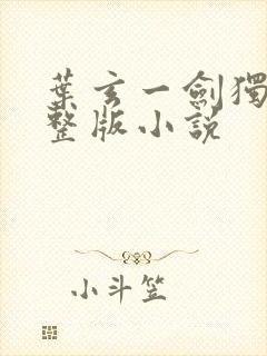 叶玄一剑独尊完整版小说