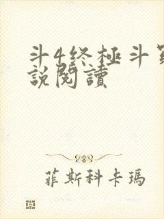 斗4终极斗罗小说阅读