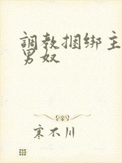 调教捆绑主人男男奴