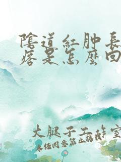 阴道红肿长小疙瘩是怎么回事