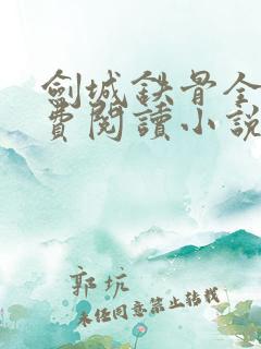 剑城铁骨全文免费阅读小说