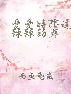 爱爱时阴道口火辣辣的疼