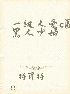 一级人爱c欧美黑人少妇