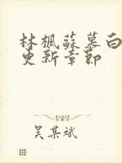 林枫苏慕白最快更新章节