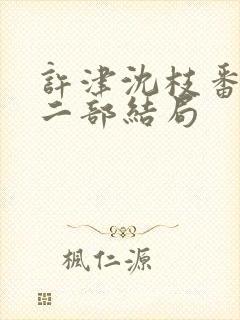 许津沈枝番外第二部结局