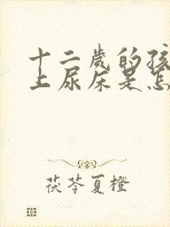 十二岁的孩子晚上尿床是怎么回事