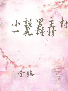 小说男主对女主一见钟情