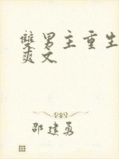 双男主重生复仇爽文