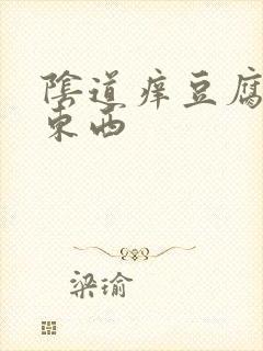 阴道痒豆腐渣样东西