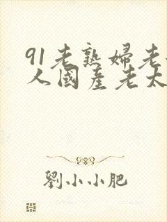 91老熟妇老女人国产老太