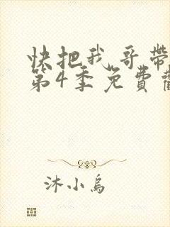 快把我哥带走 第4季免费观看动漫