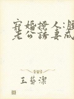 宠婚撩人:腹黑老公诱妻成瘾