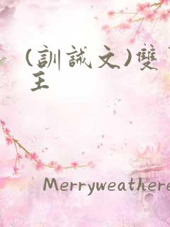 (训诫文)双男主