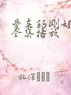 爱来的刚好短剧全集播放