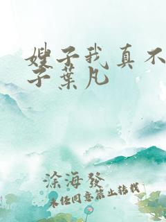 嫂子我真不是傻子叶凡