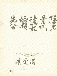 先婚后爱隐婚老公超宠我免费阅读