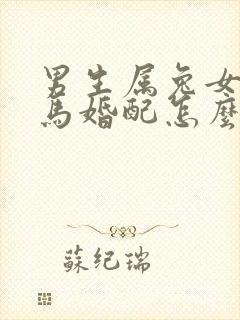 男生属兔女生属马婚配怎么样