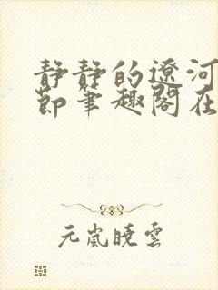 静静的辽河无删节笔趣阁在线阅读