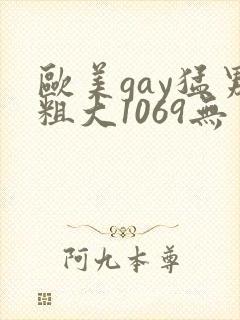 欧美gay猛男粗大1069无
