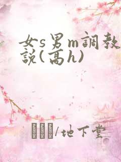 女s男m调教小说(高h)