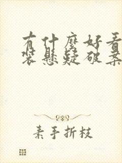 有什么好看的古装悬疑破案电视剧