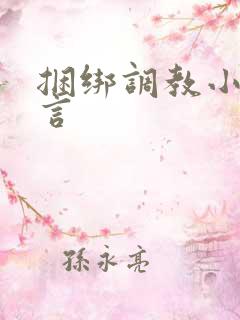 捆绑调教小说古言