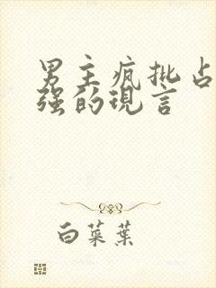 男主疯批占有欲强的现言