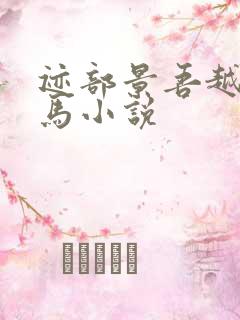 迹部景吾越前龙马小说