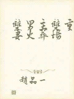 双男主双重生追妻火葬场