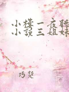 小楼一夜听春雨小说三姐妹的结局