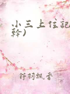 小三上位记(高干)