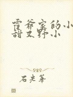 霍爷家的小祖宗甜又野小