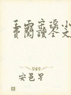 王雨宋瑶小说免费阅读全文最新章节