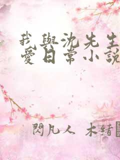 我与沈先生的恋爱日常小说