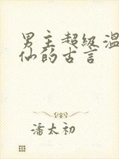 男主超级温柔谪仙的古言