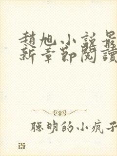 赵旭小说最新更新章节阅读免费